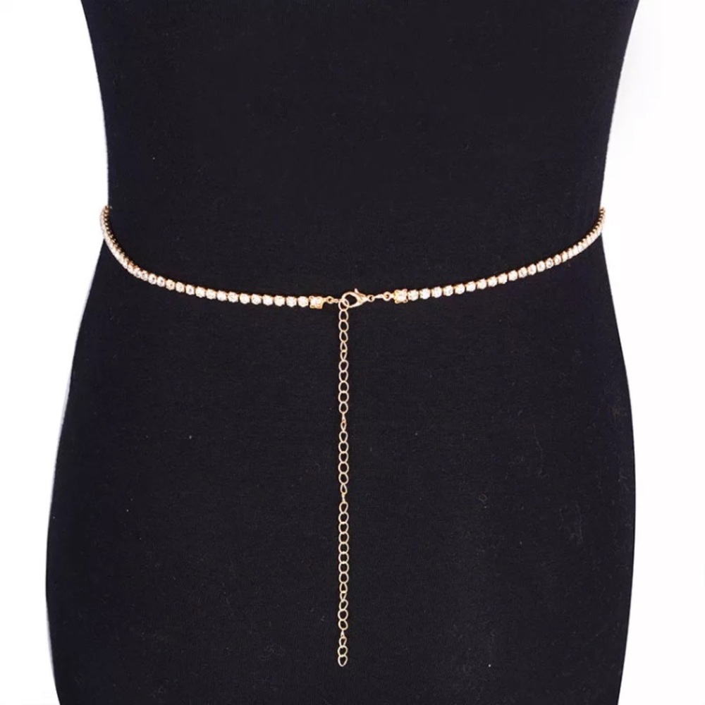 🌟 Belly Rhinestone Chain - Picture 4 of 4